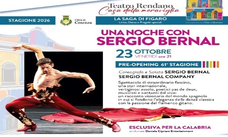 Una Noche con SERGIO BERNAL - Cosenza